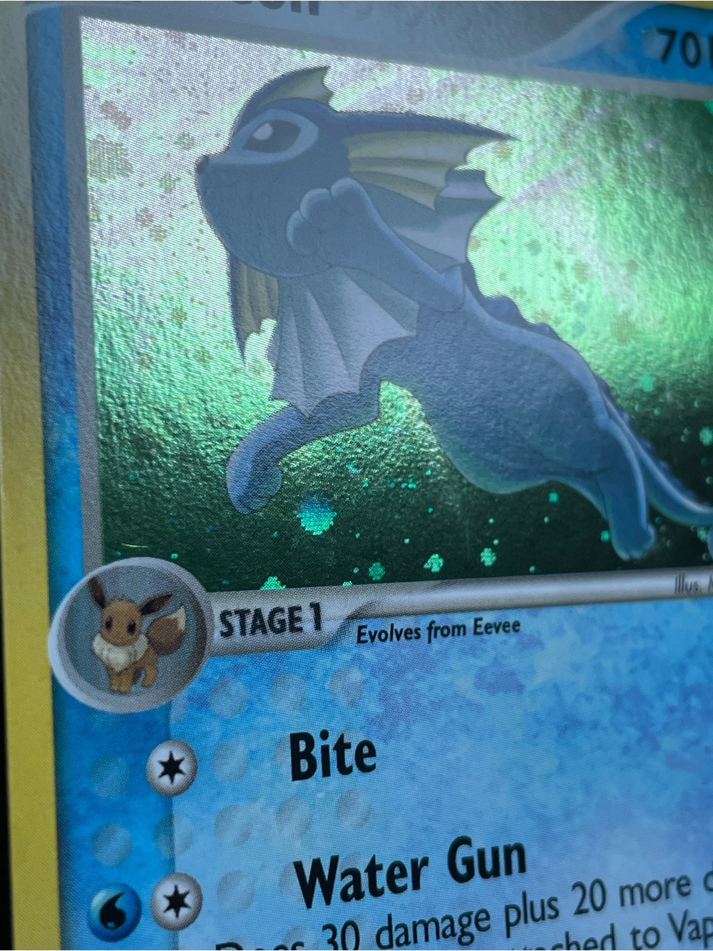 Vaporeon #6/Holo/Pokemon POP Series 3 - Picture 6 of 15